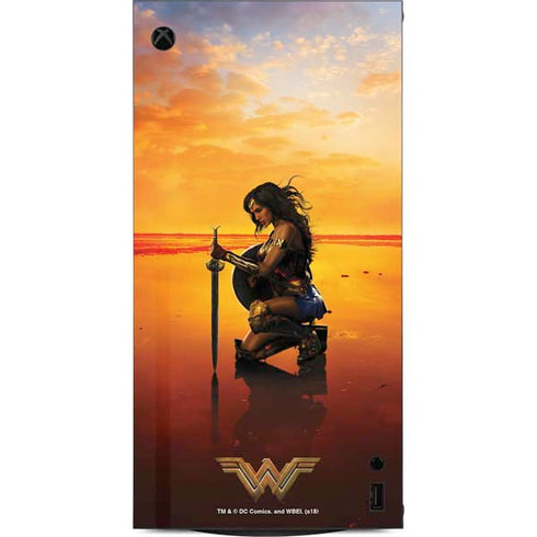 DC Comics Wonder Woman Character Movie Poster XBox Series X Digital Edition Console Skin